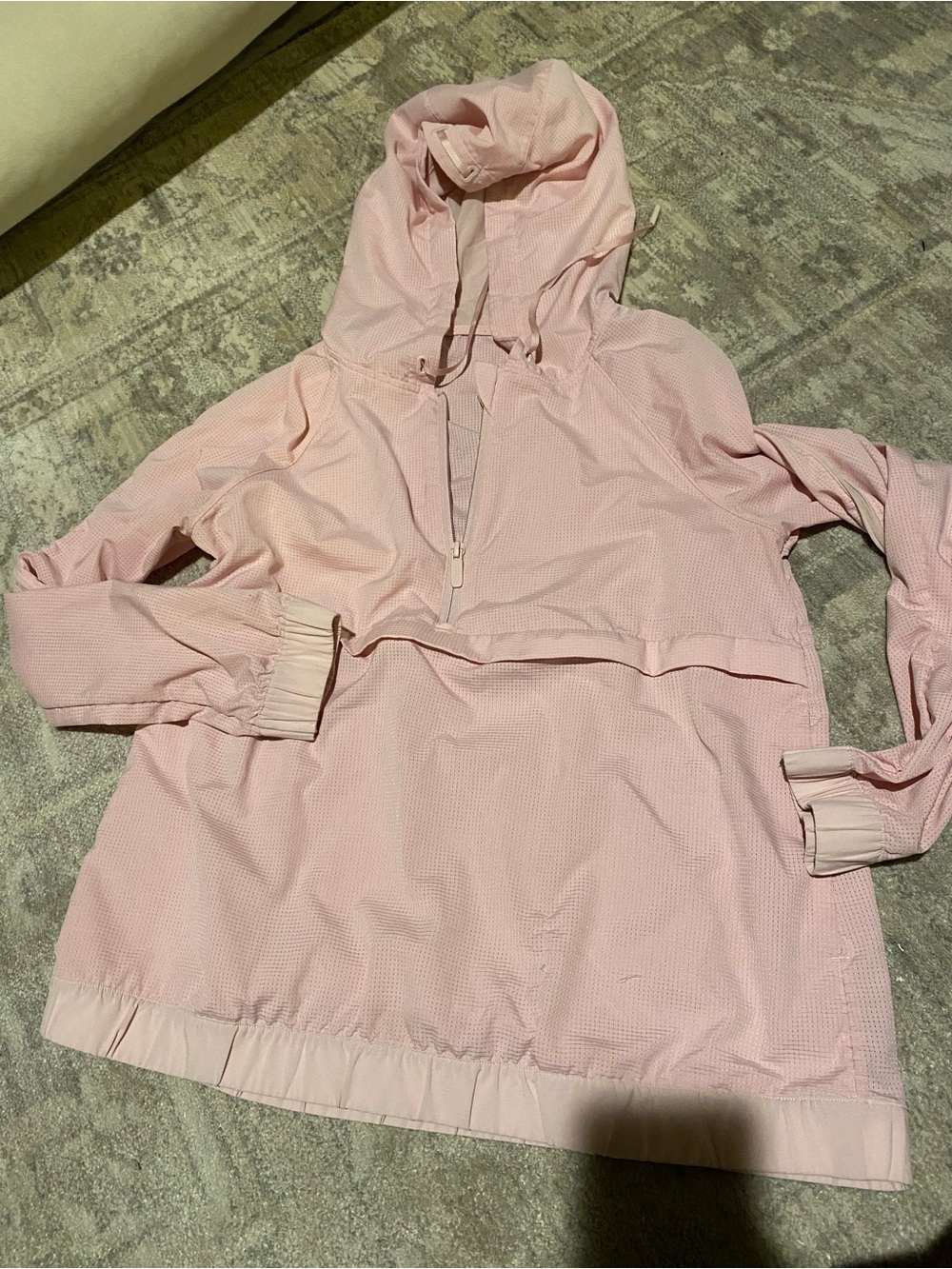 lululemon athletica Pink Hooded Varsity Jacket